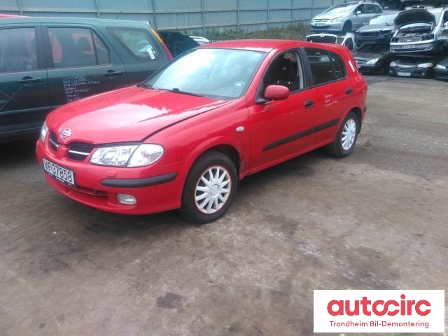 Nissan Almera 2000-2003 (Fase 1) (N16) (N16), Motorkode: QG15, Girkassekode: ..