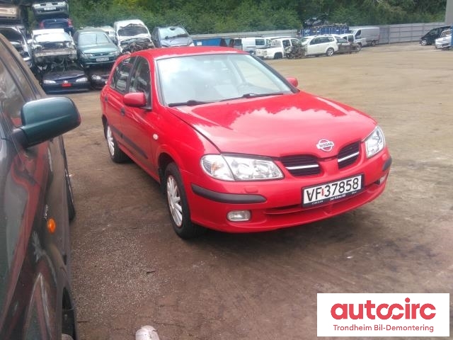 Nissan Almera 2000-2003 (Fase 1) (N16) (N16), Motorkode: QG15, Girkassekode: ..