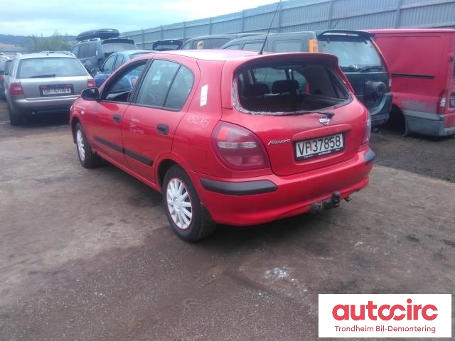 Nissan Almera 2000-2003 (Fase 1) (N16) (N16), Motorkode: QG15, Girkassekode: ..