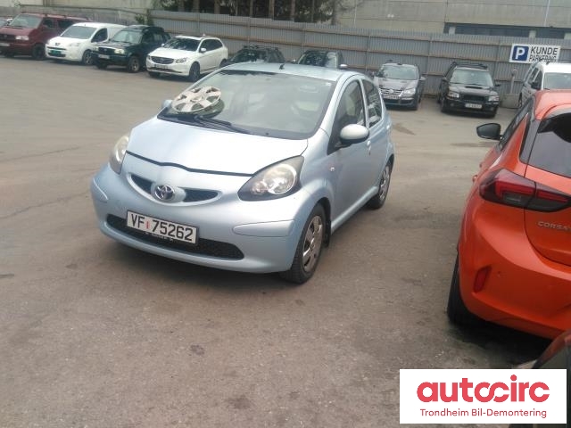 Toyota Aygo 2005-2014 (Type I) , Motorkode: , Girkassekode: