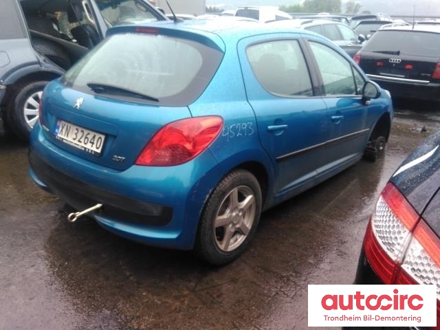 Peugeot 207 2006-2012 , Motorkode: 8HZ, Girkassekode: