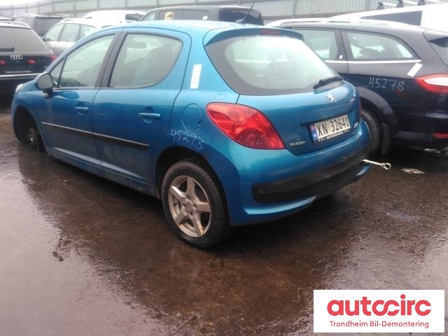 Peugeot 207 2006-2012 , Motorkode: 8HZ, Girkassekode: