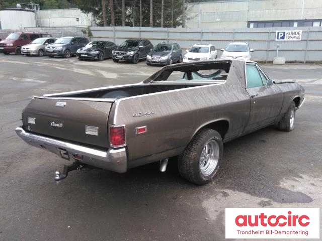 Chevrolet El Camino 1968-1972 , Motorkode: ..., Girkassekode: ..