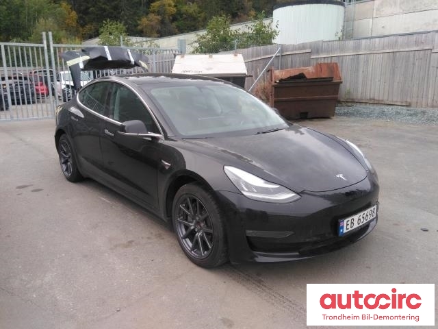 Tesla Model 3 2018-2023 (Fase 1) , Motorkode: 3D3|3D5, Girkassekode: TRINNLØS
