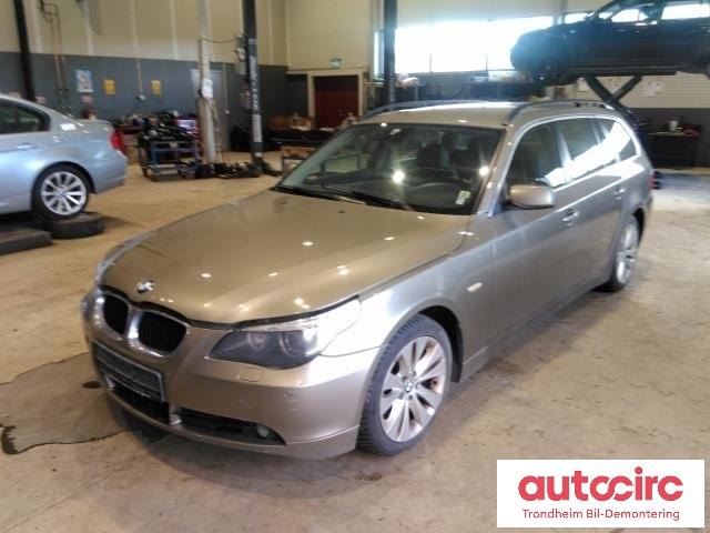 BMW 5-Serie 2003-2010 (E60/E61) (E60/E61), Motorkode: M47-TU2D20, Girkassekode: GA6HP19Z - QE