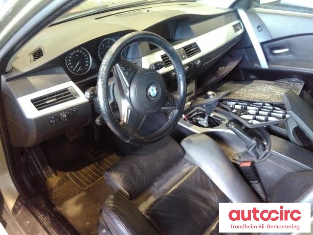 BMW 5-Serie 2003-2010 (E60/E61) (E60/E61), Motorkode: M47-TU2D20, Girkassekode: GA6HP19Z - QE