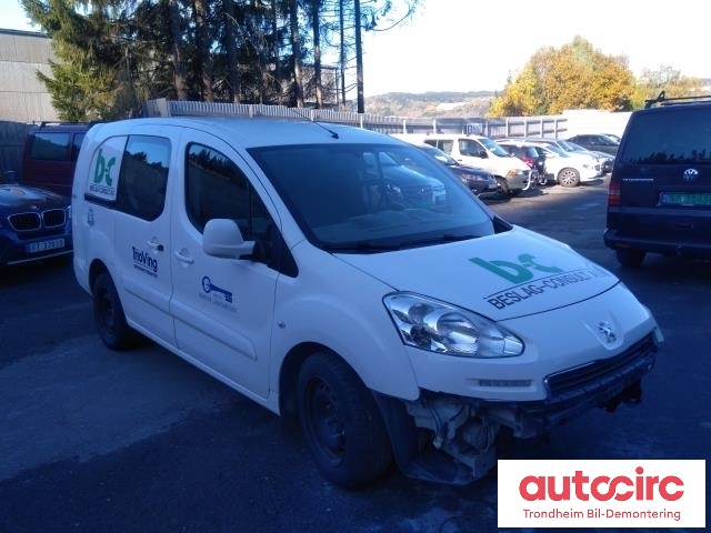 Peugeot Partner 2008-2015 (Type II, Fase 1) , Motorkode: 9HF, Girkassekode: 16 089 352 80