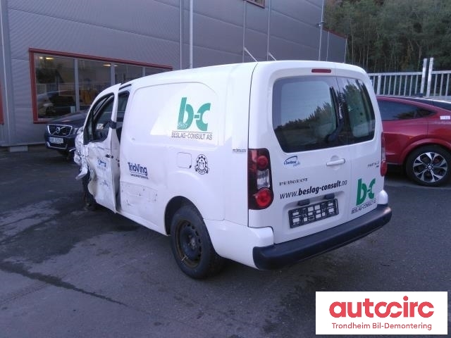 Peugeot Partner 2008-2015 (Type II, Fase 1) , Motorkode: 9HF, Girkassekode: 16 089 352 80