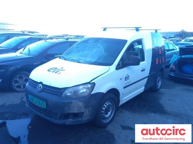 VW Caddy 2010-2015 (Type III, Fase 2) , Motorkode: CAYE, Girkassekode: MLT