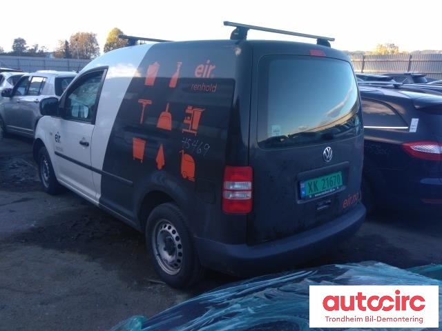 VW Caddy 2010-2015 (Type III, Fase 2) , Motorkode: CAYE, Girkassekode: MLT
