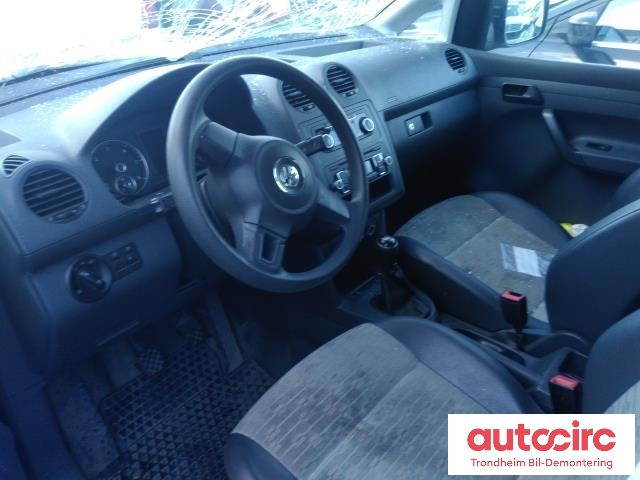 VW Caddy 2010-2015 (Type III, Fase 2) , Motorkode: CAYE, Girkassekode: MLT