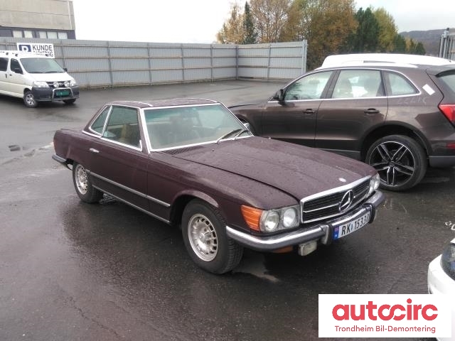 Mercedes SL 1971-1989 (R107) (R107), Motorkode: M117, Girkassekode: ...