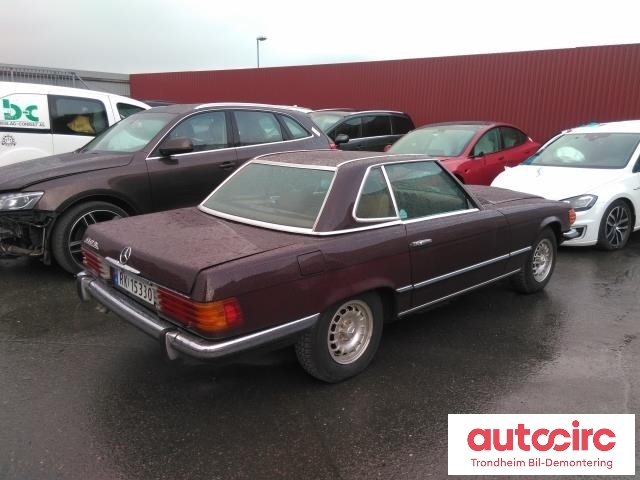 Mercedes SL 1971-1989 (R107) (R107), Motorkode: M117, Girkassekode: ...