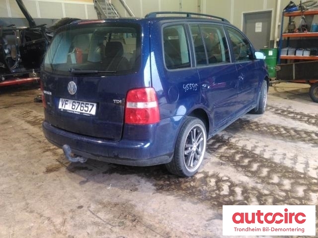 VW Touran 2003-2006 (Type I, Fase 1) , Motorkode: BKC, Girkassekode: 