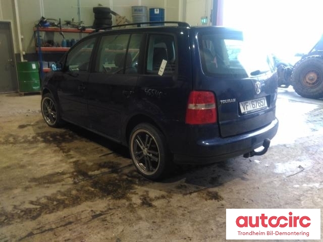 VW Touran 2003-2006 (Type I, Fase 1) , Motorkode: BKC, Girkassekode: 