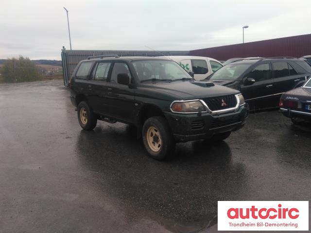 Mitsubishi Pajero Sport 1999-2001 , Motorkode: 4D56, Girkassekode: 