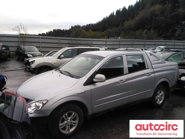 SsangYong Actyon 2007-2013 , Motorkode: D20D-051, Girkassekode: TSM54