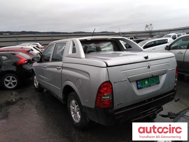 SsangYong Actyon 2007-2013 , Motorkode: D20D-051, Girkassekode: TSM54