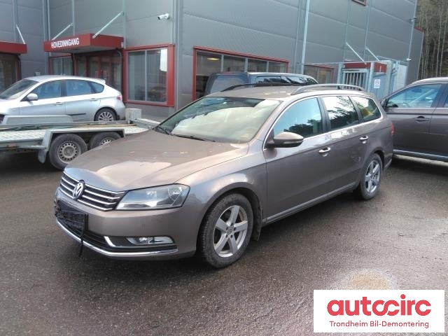 VW Passat 2011-2015 (B7) (B7), Motorkode: CAYC, Girkassekode: MYP