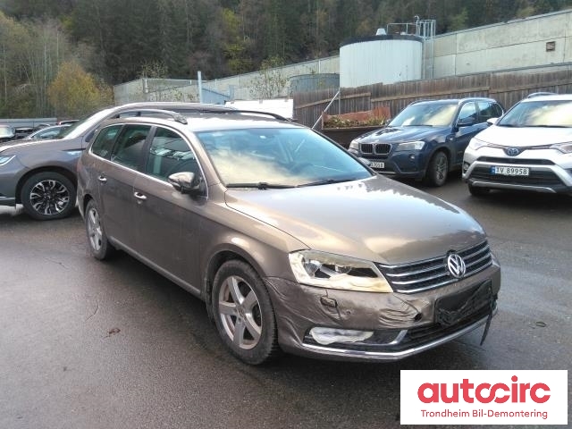 VW Passat 2011-2015 (B7) (B7), Motorkode: CAYC, Girkassekode: MYP
