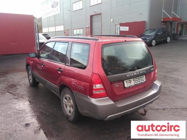 Subaru Forester 2002-2005 (Type II, Fase 1) , Motorkode: EJ20, Girkassekode: 