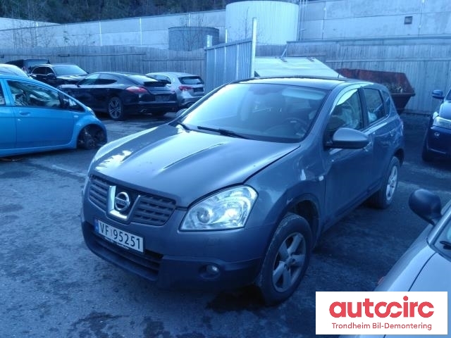 Nissan Qashqai 2007-2010 (Type I, Fase 1) , Motorkode: K9K, Girkassekode: 