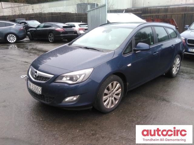 Opel Astra J 2010-2015 , Motorkode: A17DTR, Girkassekode: 