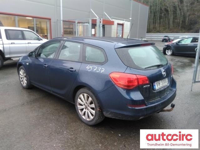 Opel Astra J 2010-2015 , Motorkode: A17DTR, Girkassekode: 