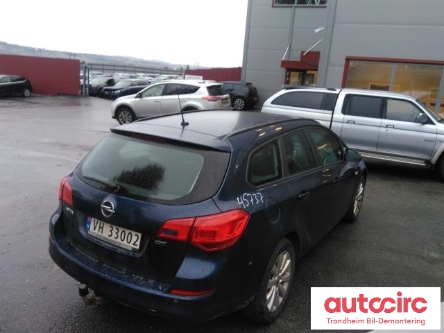 Opel Astra J 2010-2015 , Motorkode: A17DTR, Girkassekode: 