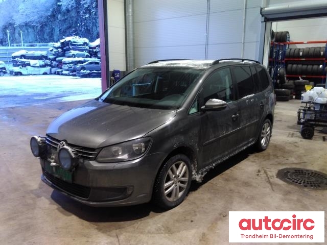 VW Touran 2010-2015 (Type I, Fase 3) , Motorkode: CAYC, Girkassekode: MLE
