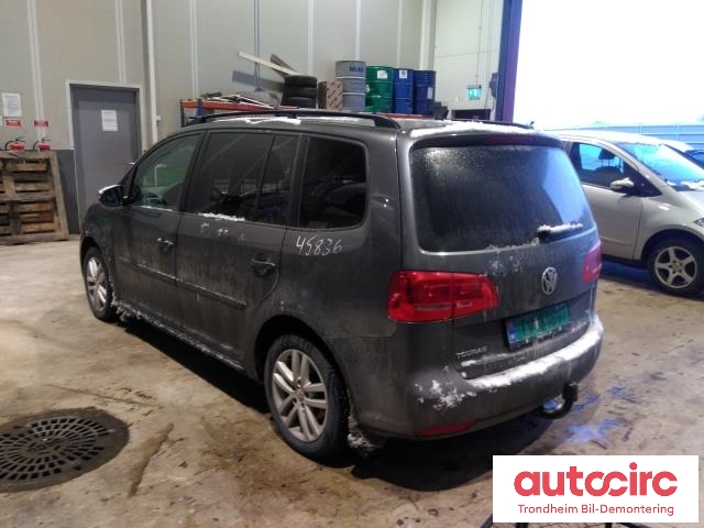 VW Touran 2010-2015 (Type I, Fase 3) , Motorkode: CAYC, Girkassekode: MLE