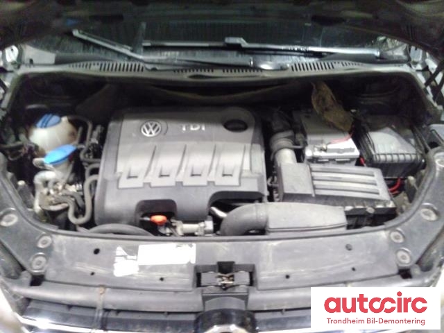 VW Touran 2010-2015 (Type I, Fase 3) , Motorkode: CAYC, Girkassekode: MLE