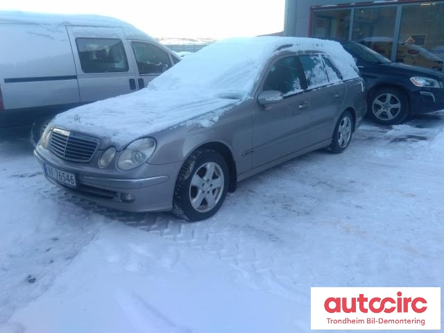 Mercedes E-Klasse 2002-2006 (Fase 1) (W211) (W211), Motorkode: OM646.961, Girkassekode: 722699