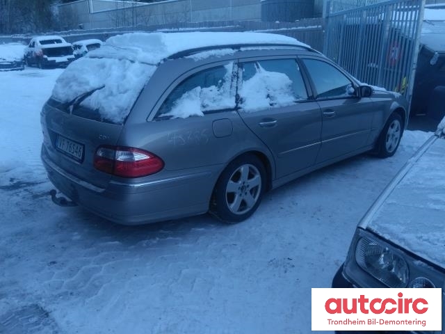 Mercedes E-Klasse 2002-2006 (Fase 1) (W211) (W211), Motorkode: OM646.961, Girkassekode: 722699