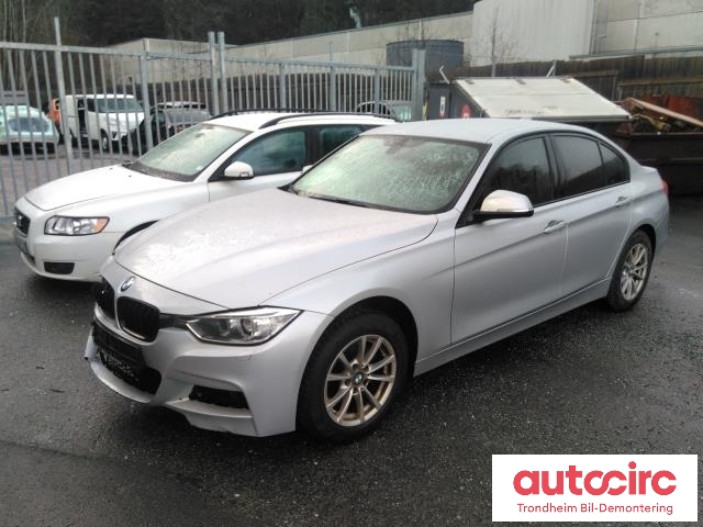 BMW 3-Serie 2012-2018 (F30/F31/F34) (F30/F31/F34), Motorkode: N47D20C, Girkassekode: GS6-17DG