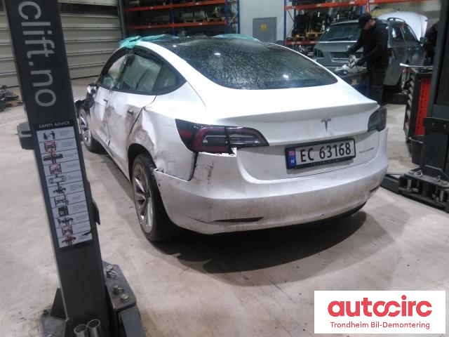 Tesla Model 3 2018-2023 (Fase 1) , Motorkode: 3D3|3D5, Girkassekode: 
