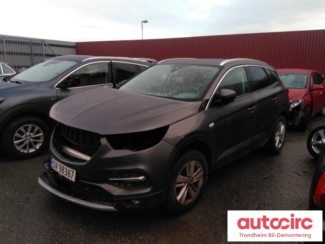 Opel Grandland X 2017-->> , Motorkode: B12XHT, Girkassekode: M5V| AWF8G30