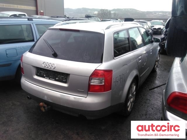 Audi A4 2001-2004 (Type II) (B6) (B6), Motorkode: AVJ, Girkassekode: FPT
