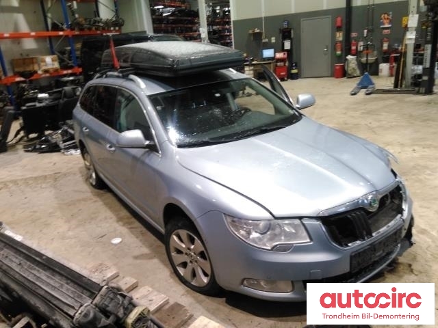 Škoda Superb 2008-2015 (Type II) , Motorkode: CFFB, Girkassekode: MLF