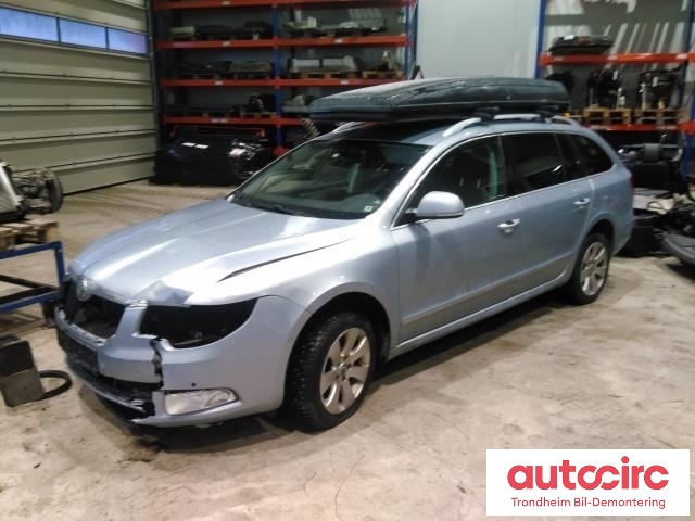 Škoda Superb 2008-2015 (Type II) , Motorkode: CFFB, Girkassekode: MLF