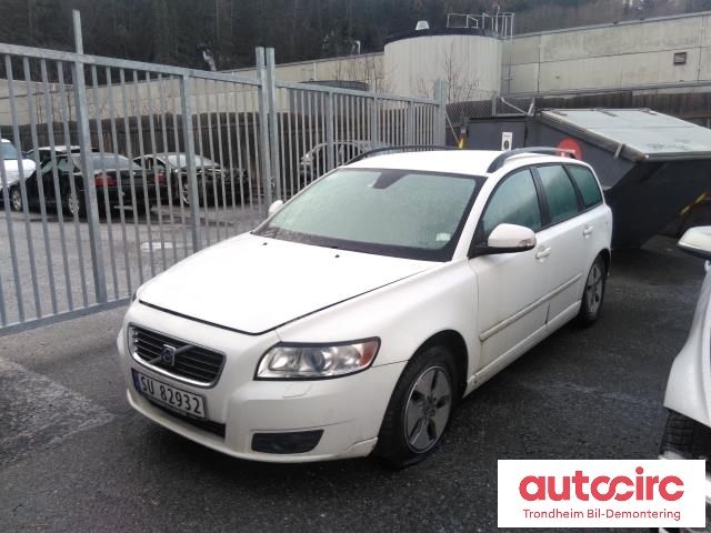 Volvo V50 2007-2012 (Fase 2) , Motorkode: D4164T, Girkassekode: MTX75