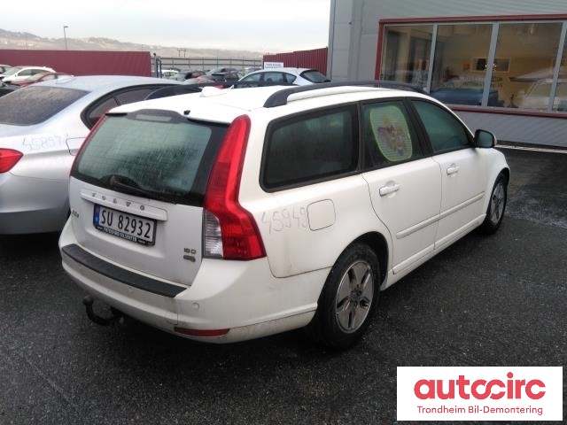 Volvo V50 2007-2012 (Fase 2) , Motorkode: D4164T, Girkassekode: MTX75