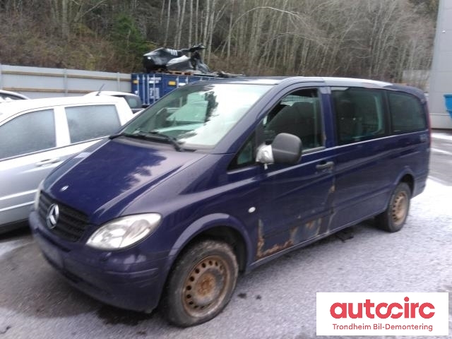 Mercedes Vito/Viano 2004-2010 (Fase 1) (W639) (W639), Motorkode: 646982, Girkassekode: 716652