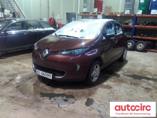 Renault Zoe 2013-2019 (Fase 1) , Motorkode: 5AM B4, Girkassekode: TRINNLØS