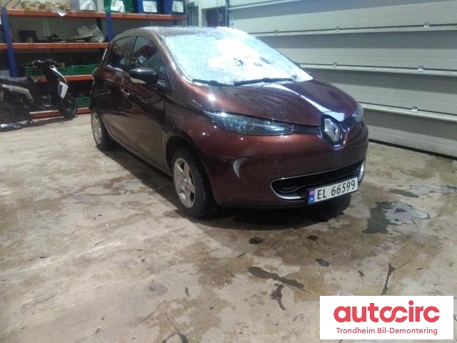 Renault Zoe 2013-2019 (Fase 1) , Motorkode: 5AM B4, Girkassekode: TRINNLØS