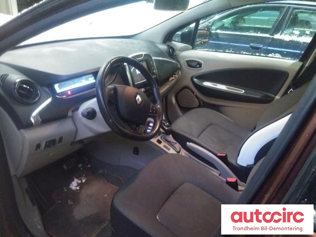 Renault Zoe 2013-2019 (Fase 1) , Motorkode: 5AM B4, Girkassekode: TRINNLØS