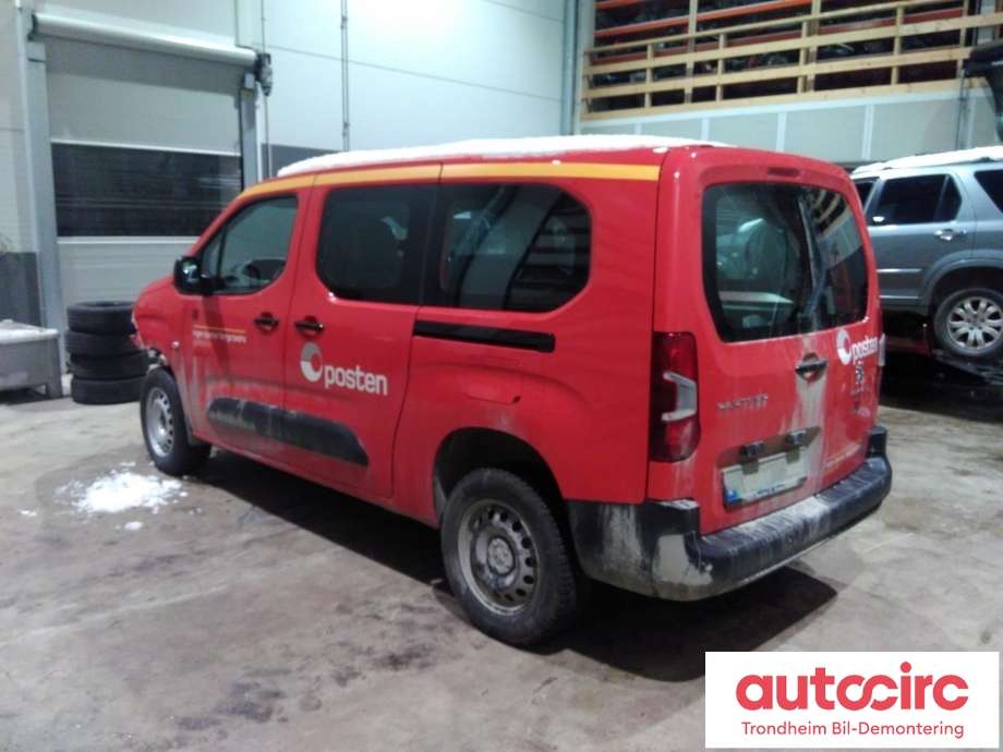Peugeot Partner 2019-->> (Type III) , Motorkode: YHZ, Girkassekode: 98 083 236 80