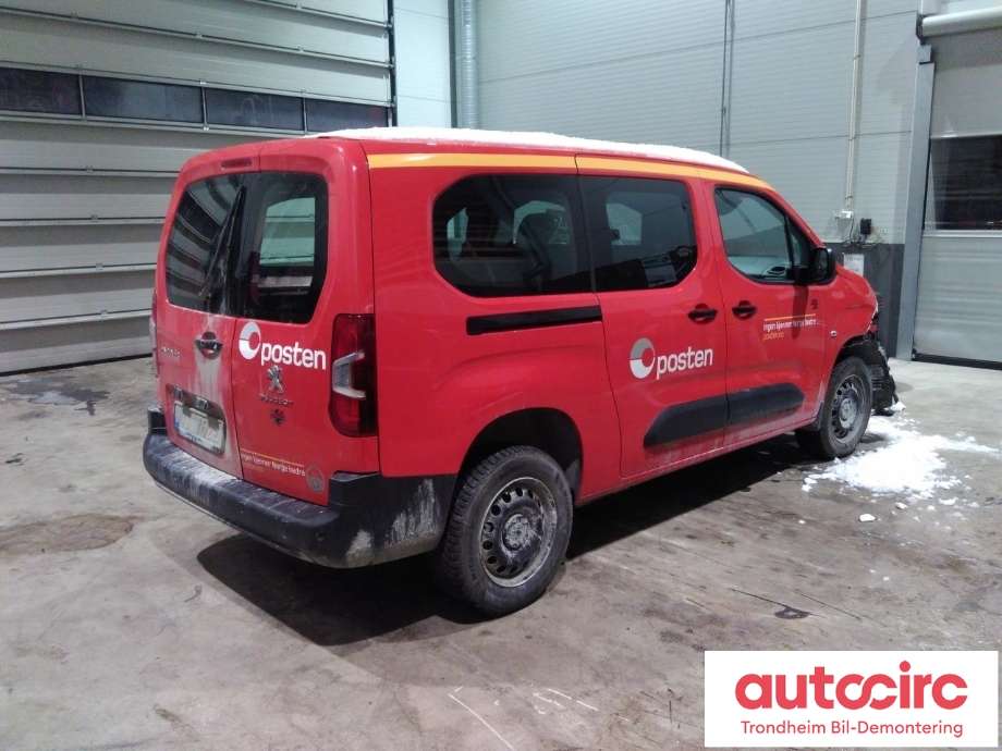 Peugeot Partner 2019-->> (Type III) , Motorkode: YHZ, Girkassekode: 98 083 236 80