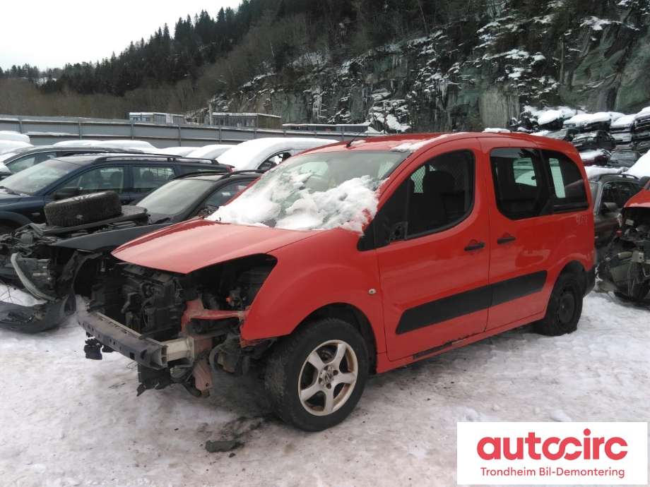 Peugeot Partner 2008-2015 (Type II, Fase 1) , Motorkode: 9HT, Girkassekode: