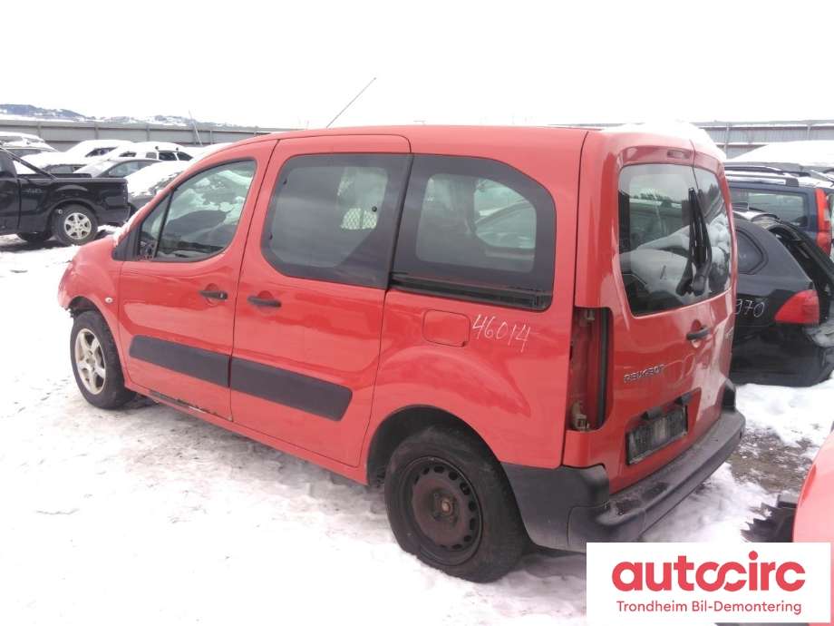 Peugeot Partner 2008-2015 (Type II, Fase 1) , Motorkode: 9HT, Girkassekode:
